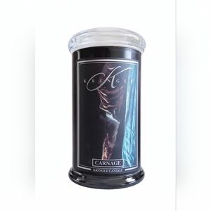 🔺️🆕️🔺️Carnage Black Jar Candle
